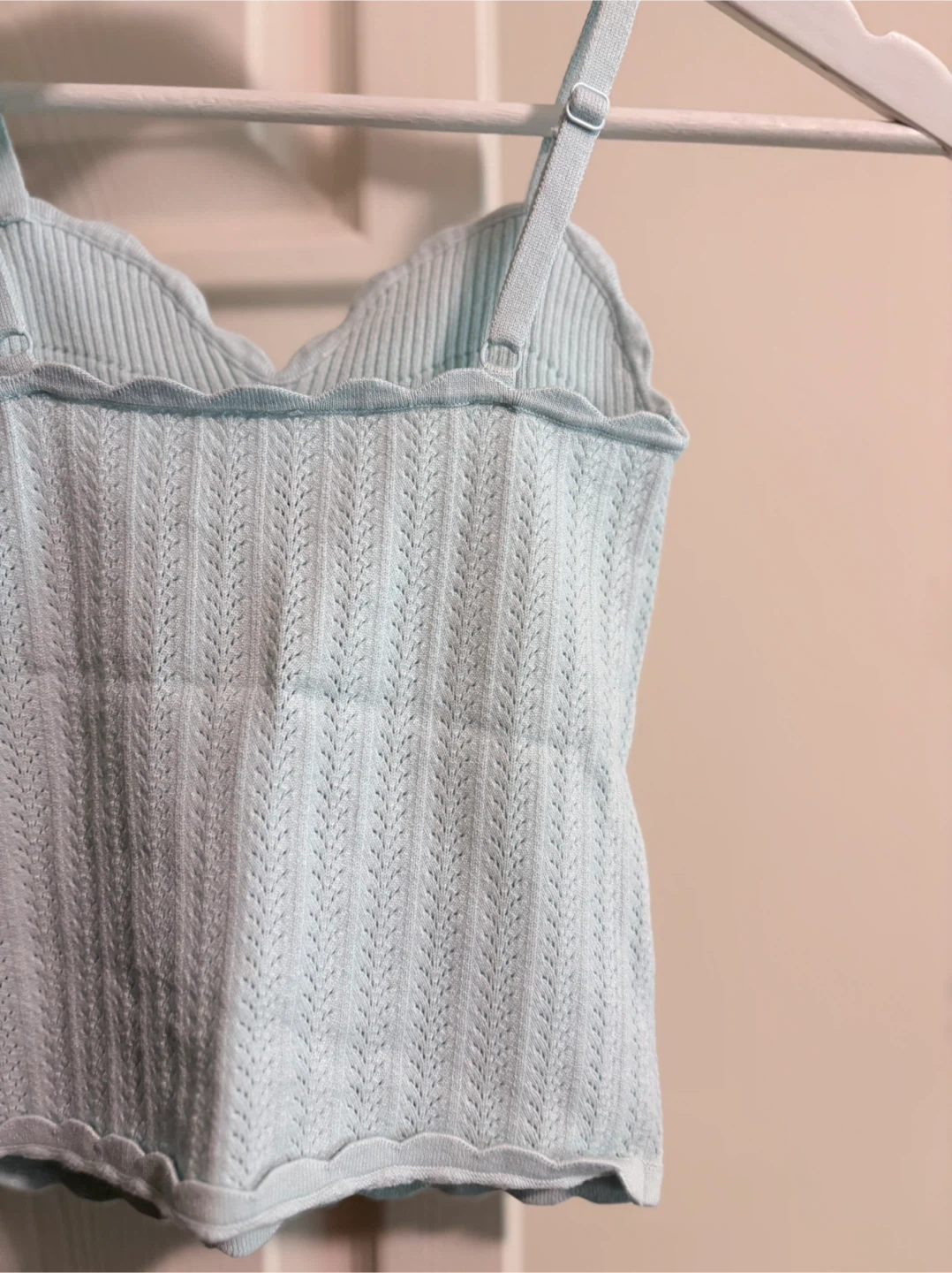 Wilfred Light Blue Knit Camisole Top - photo 2