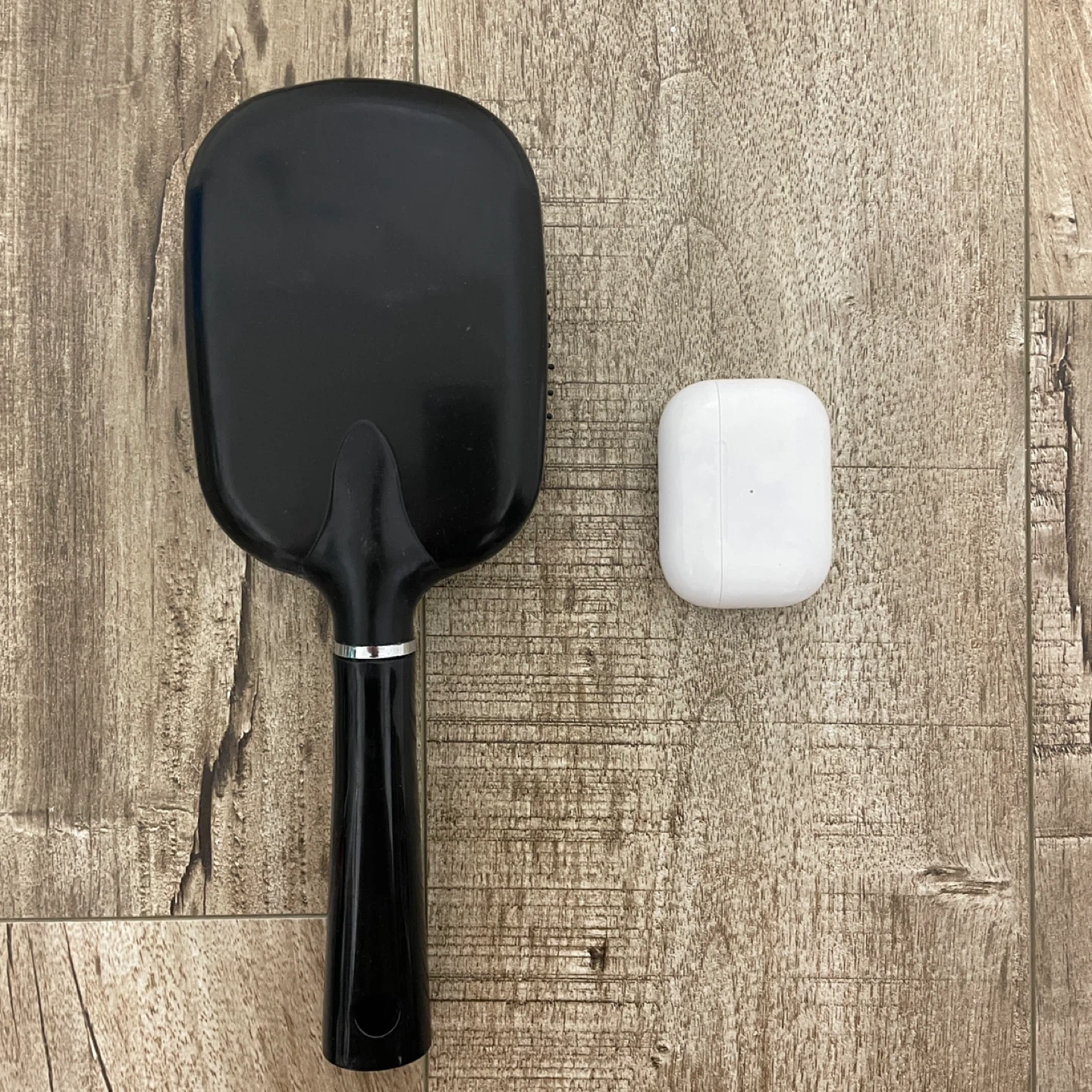 Black Paddle Hair Brush - photo 2
