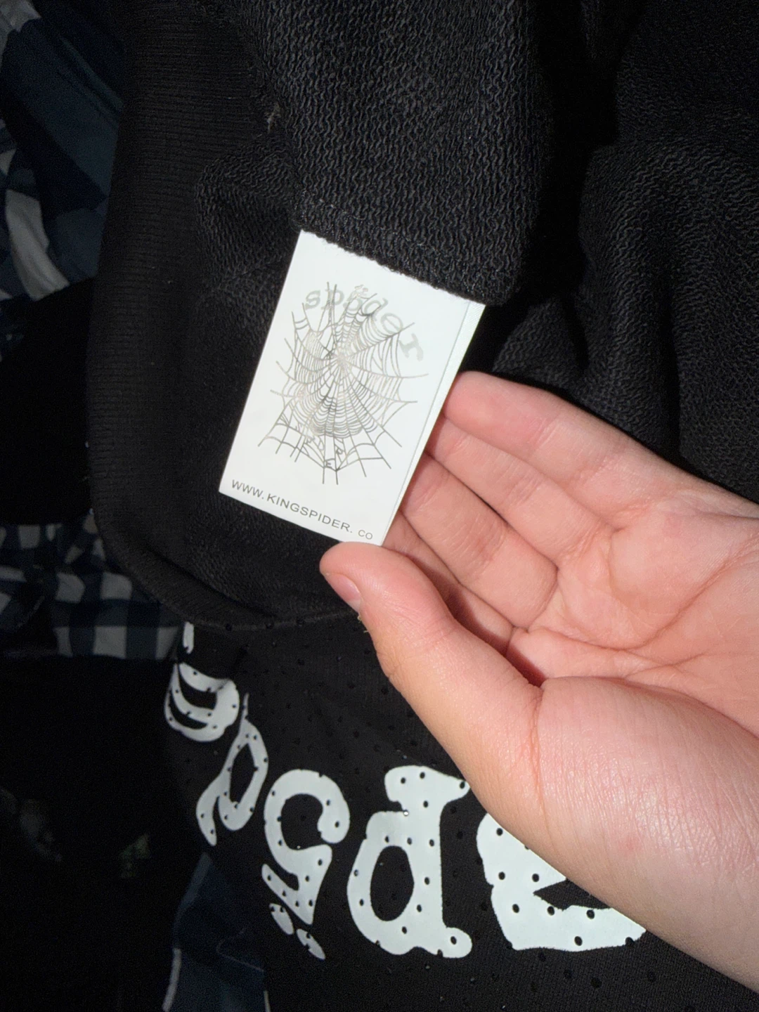Sp5der Hoodie VVS rhine stone - photo 4