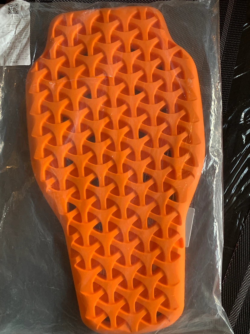 WOSAME Motorcycle Back Protector Insert Size S - photo 2