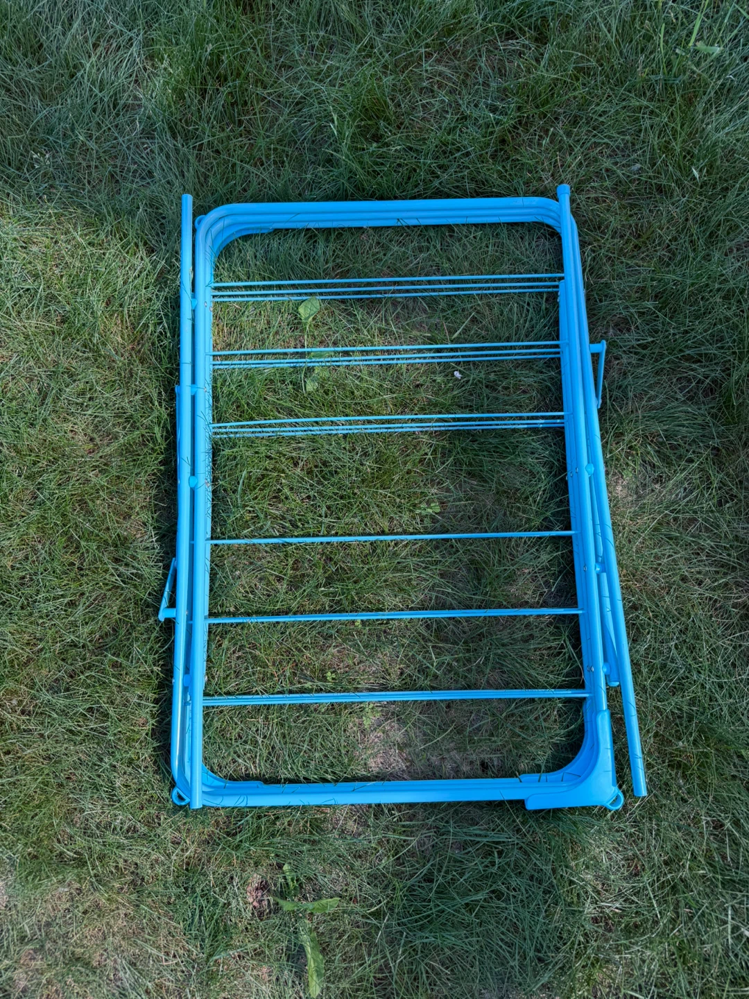 Blue folding drying rack - photo 3