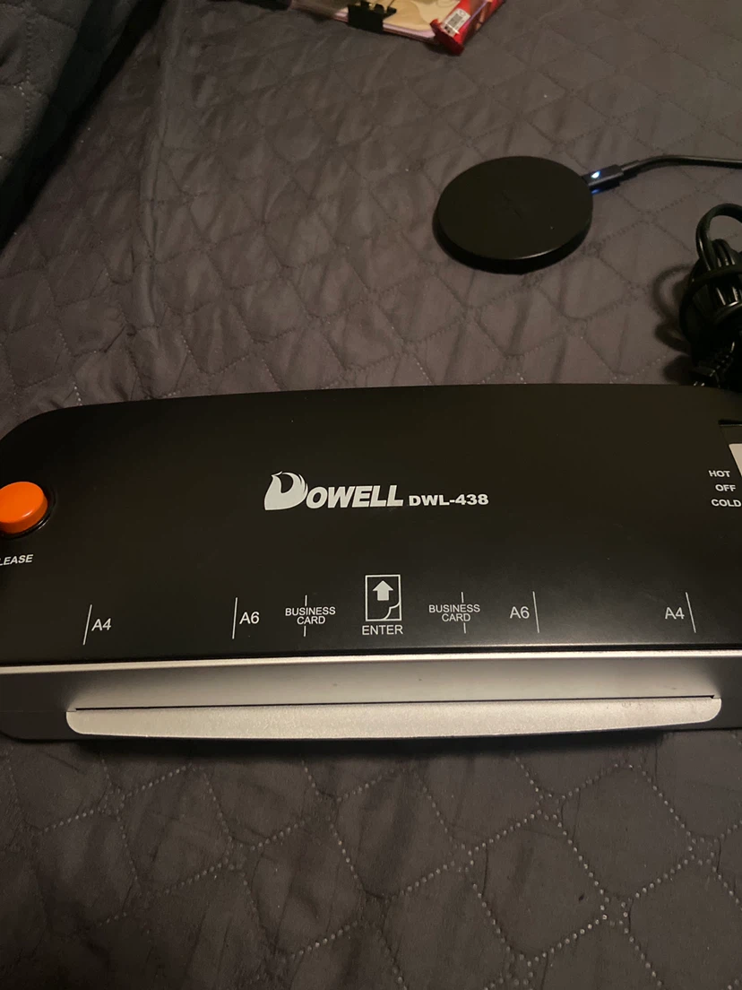 DOWELL DWL-438 A4 Laminator