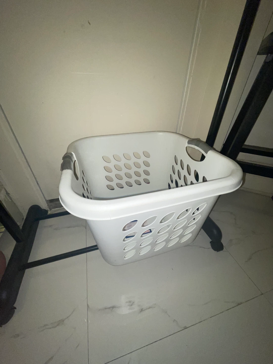 Rolling Clothes Rack with Laundry Basket - photo 3