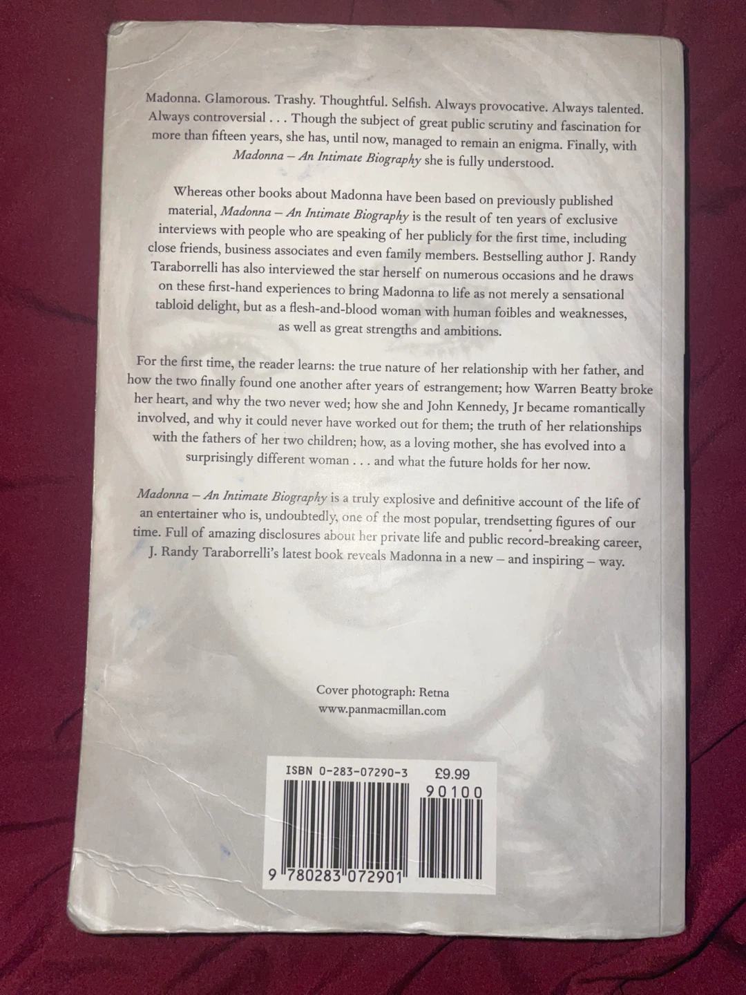 Madonna: An Intimate Biography by J. Randy Taraborrelli - photo 2