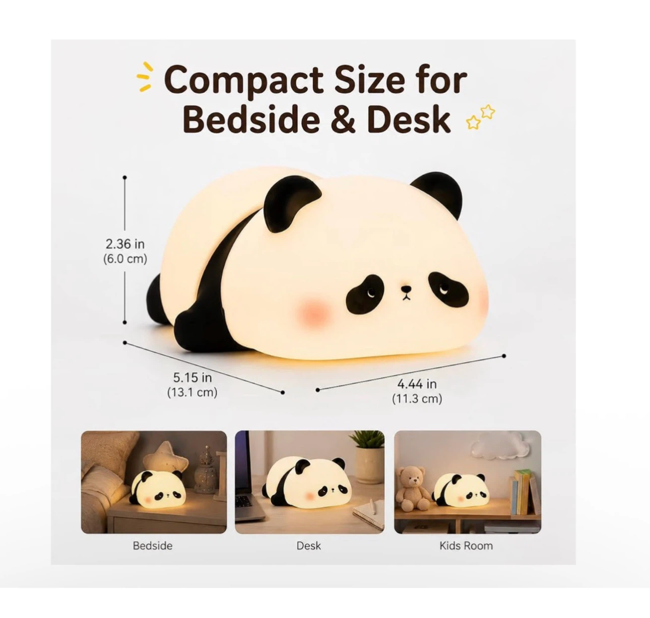 Brand new Cute Panda Night Light for Kids - photo 4