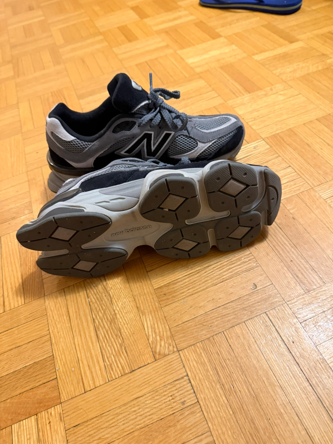 New Balance 9060 Grey Running Shoes - M7.5-W9 - photo 3