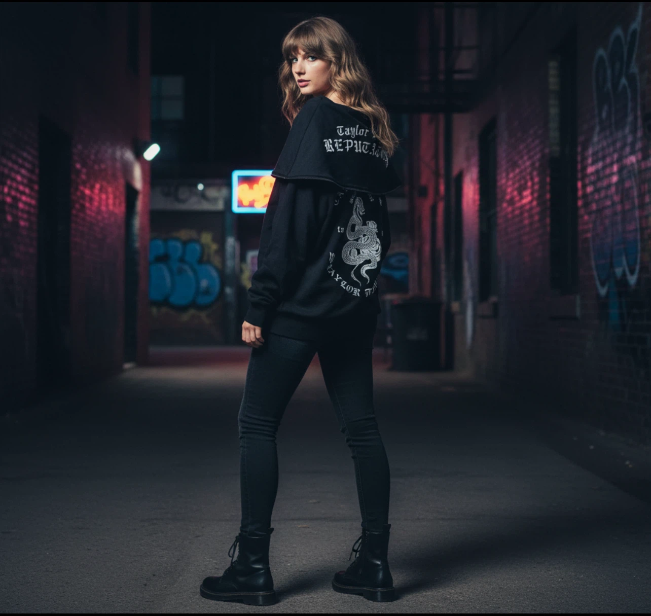 ⚽ Taylor Swift's Reputation Stadium Tour Hoodie - photo 3