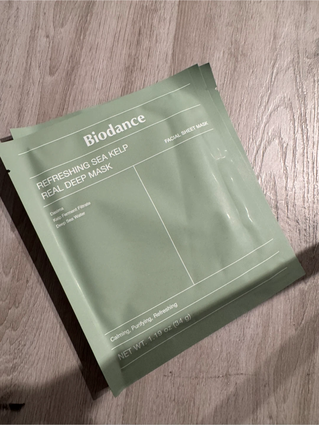Biodance Real Deep Mask Sheet – Blue & Green - photo 3