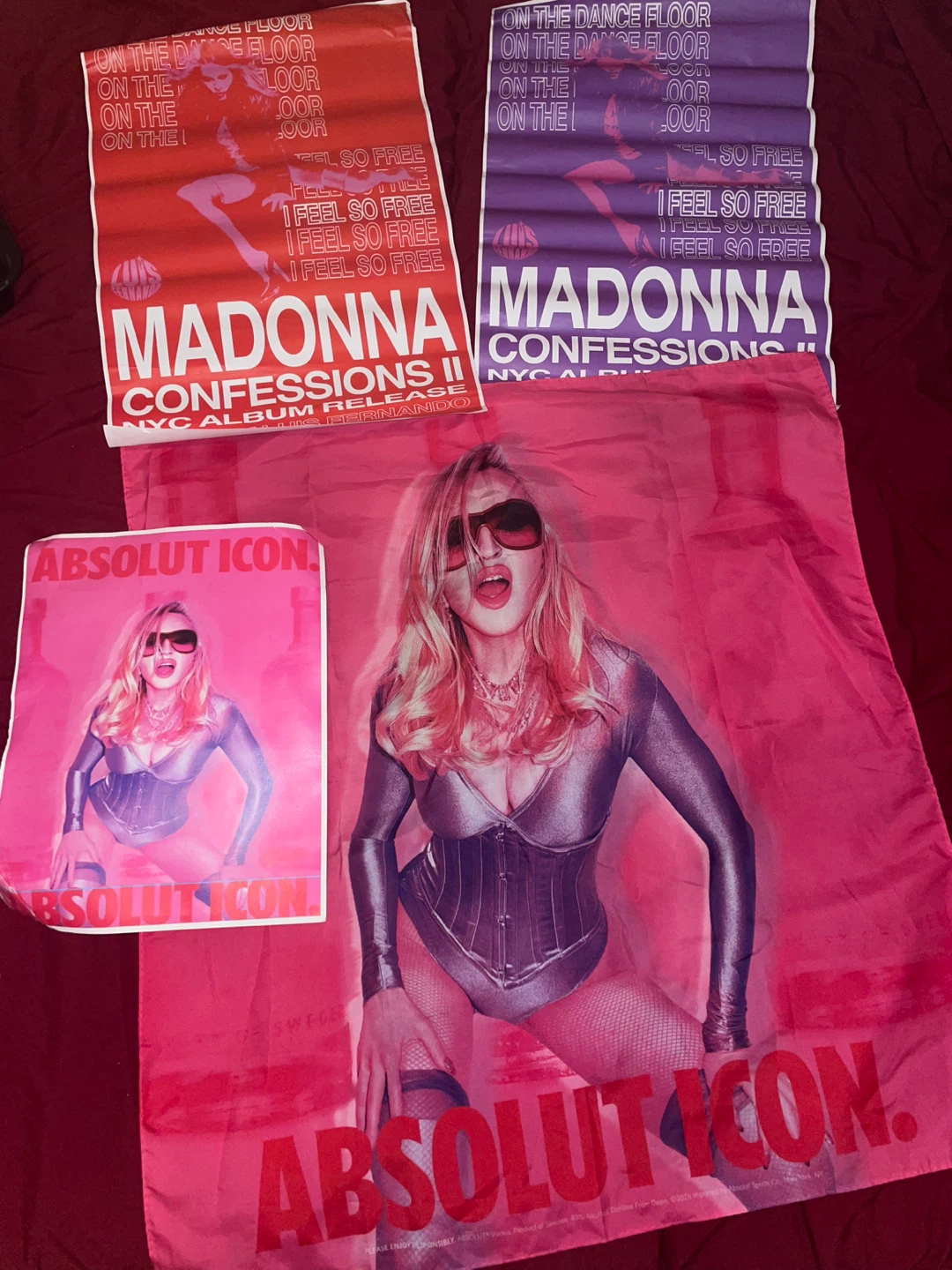 Absolut Vodka Madonna Confessions II Poster Set