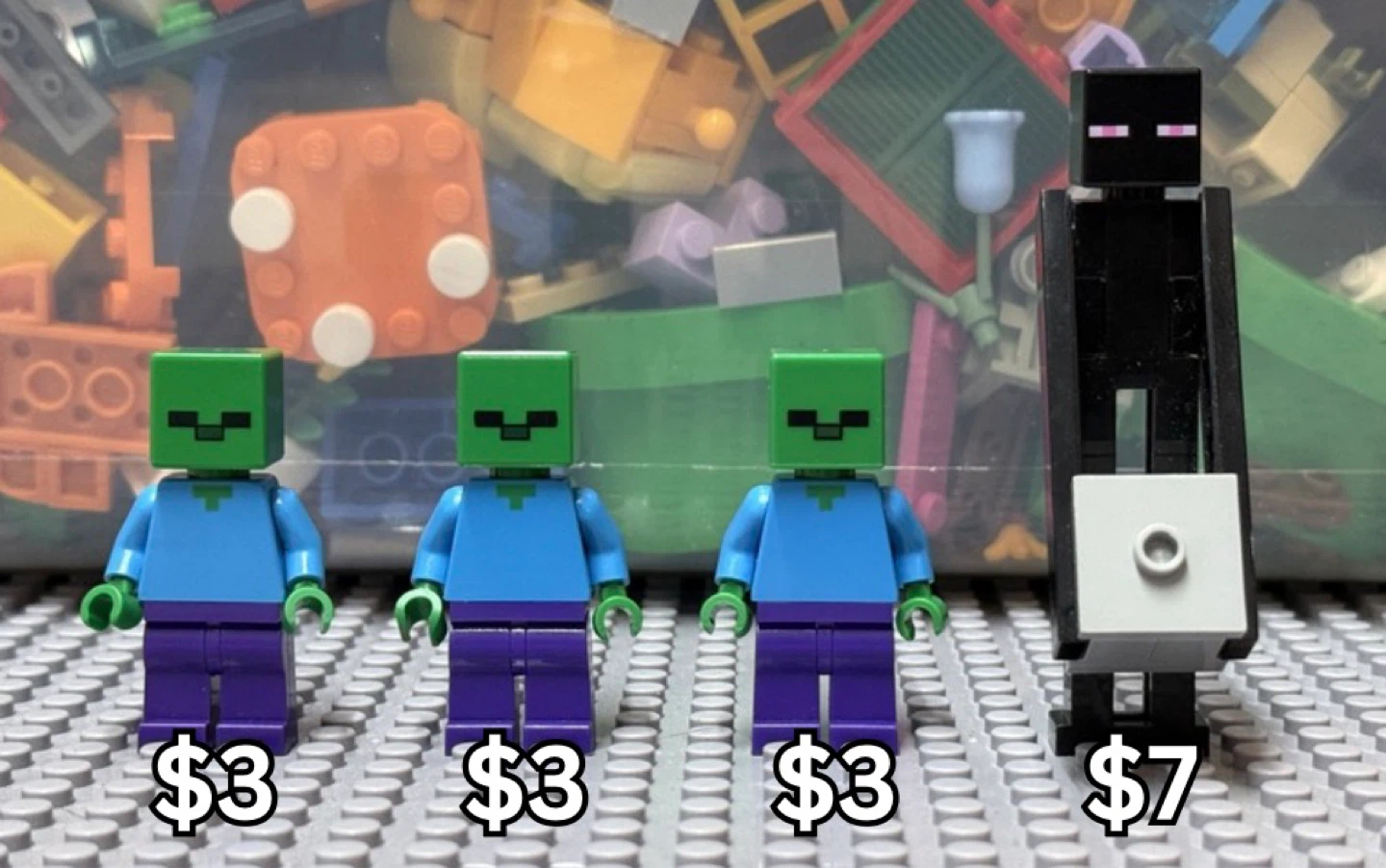 LEGO Minecraft Minifigures - Various Characters - photo 2