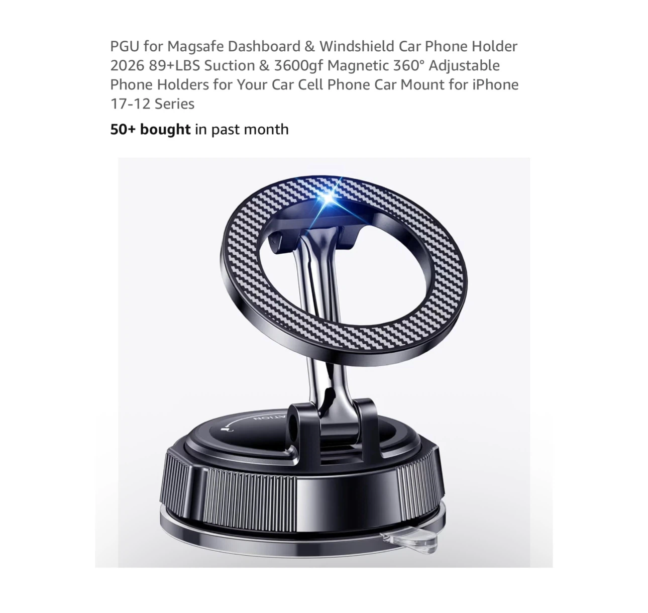Brand new Magsafe Dashboard & Windshield Car Phone Holder