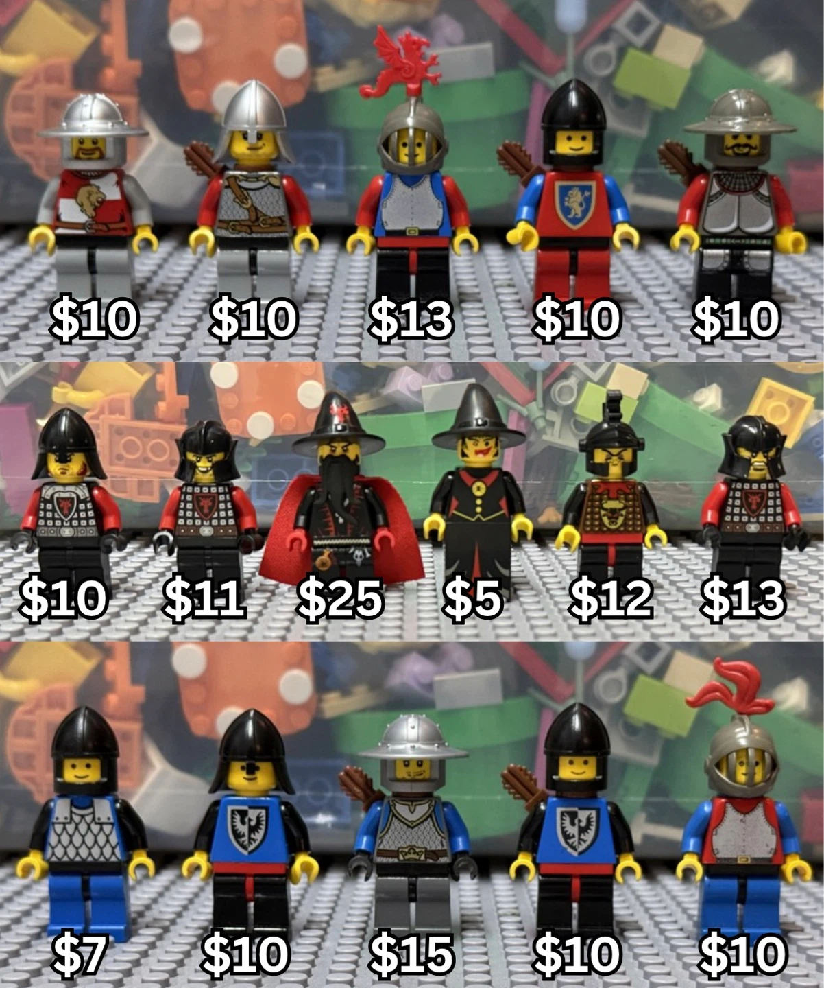 LEGO Minifigures - Knights, Ninjas, and Fantasy Figures
