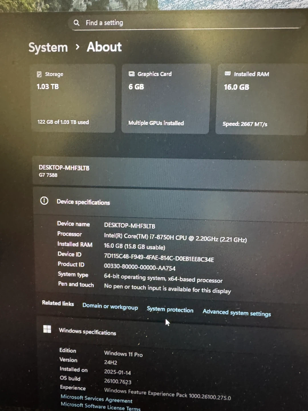 Dell G7 15 Gaming Laptop