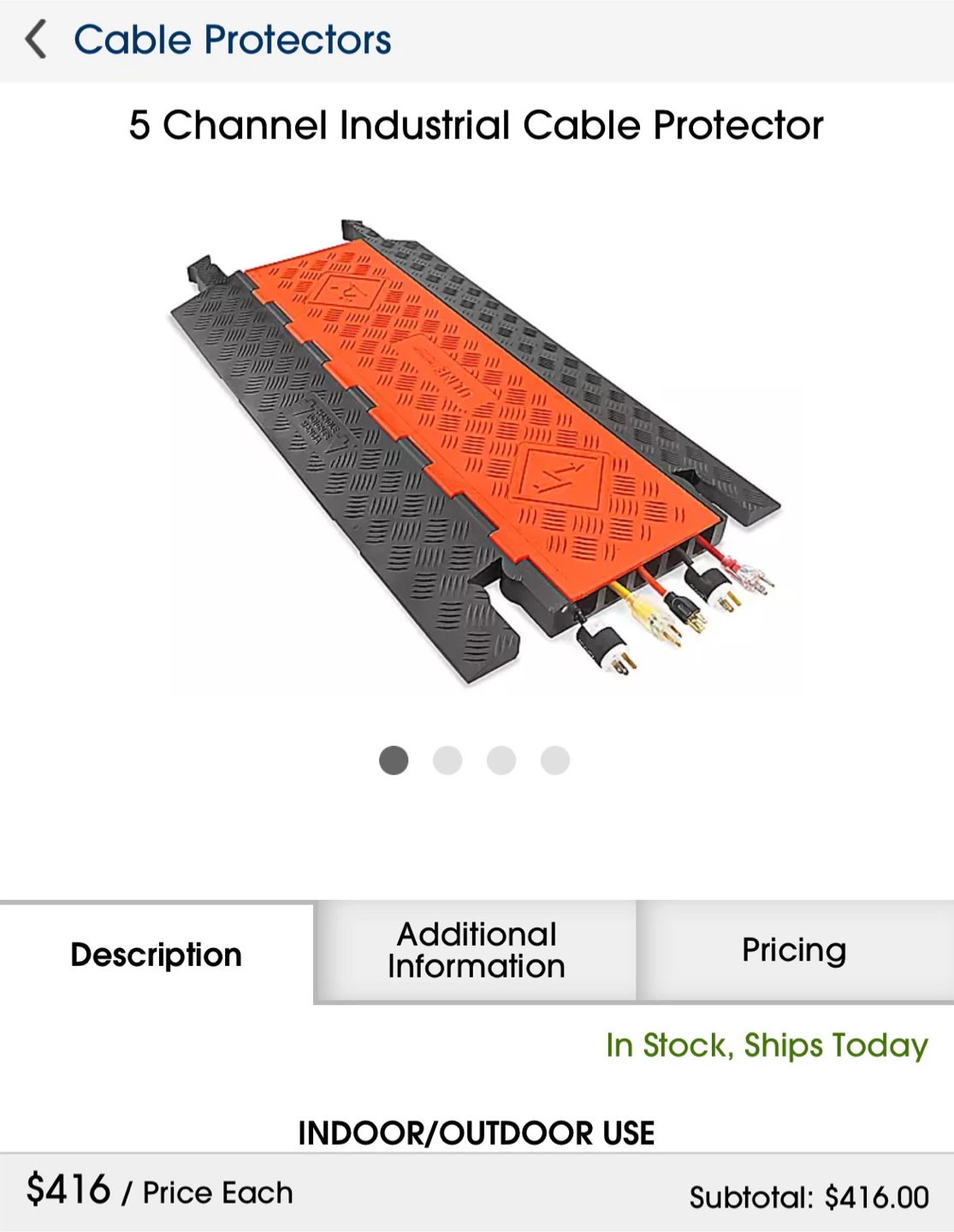 5 Channel Industrial Cable Protector - photo 4