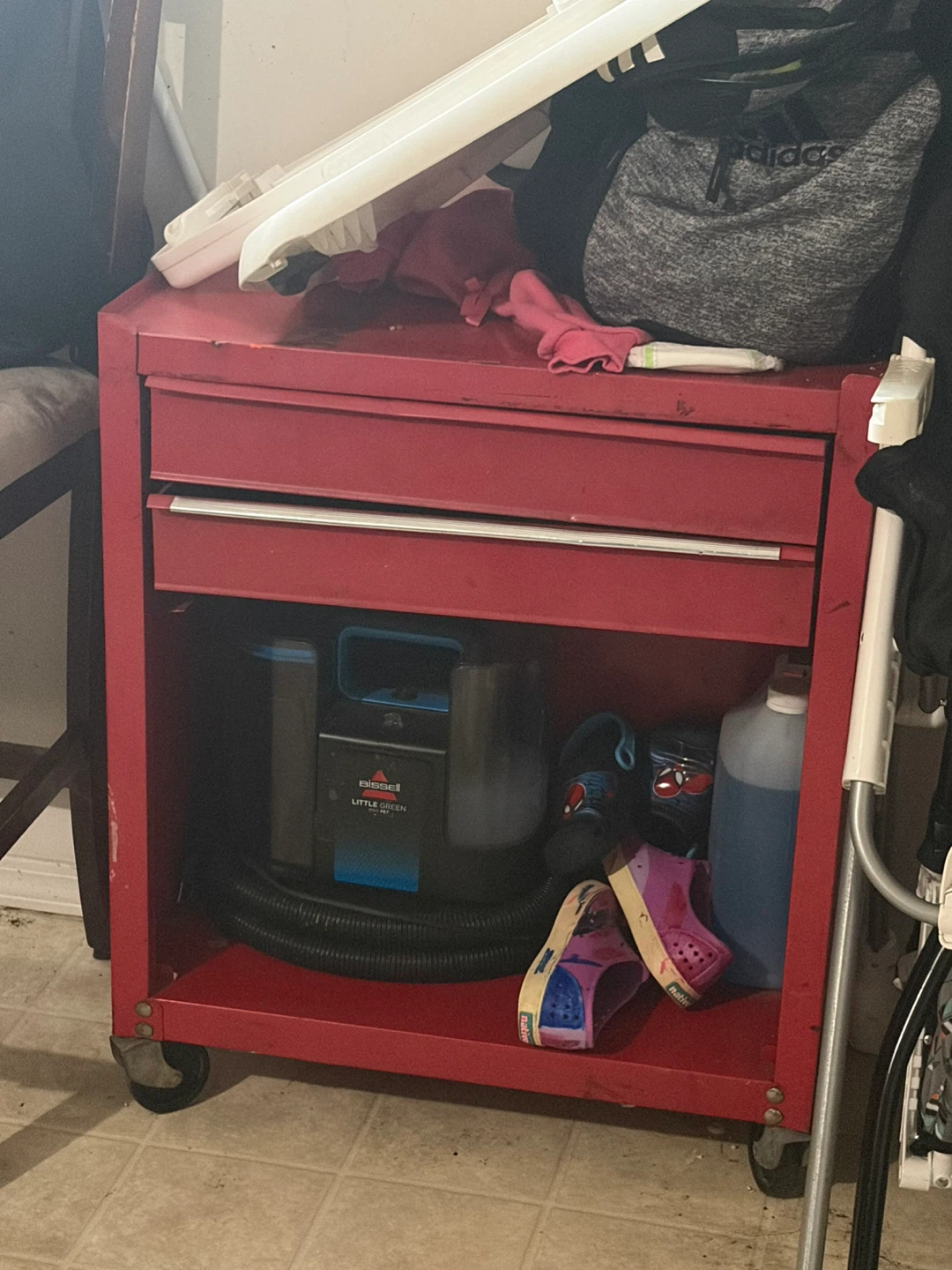 Red Rolling Tool Chest