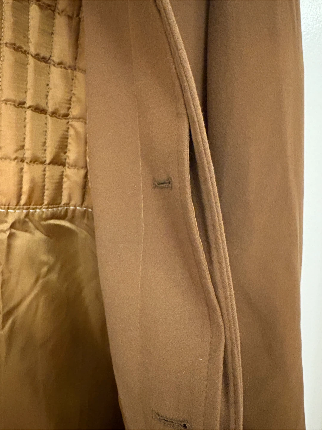 Brand New - RIZZO Men's Brown Wool Blend Overcoat Size 58 - photo 4