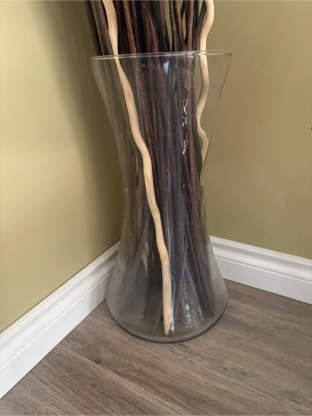 Decorative Tall Vase with Branches - photo 2