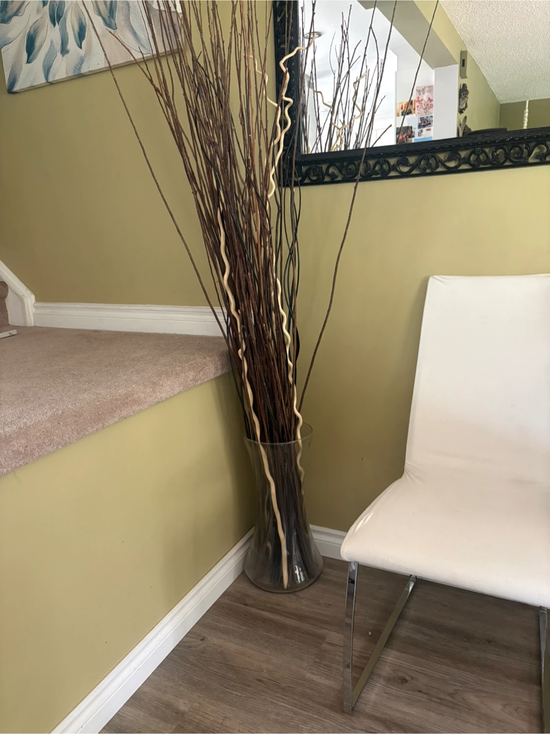 Decorative Tall Vase with Branches - photo 3