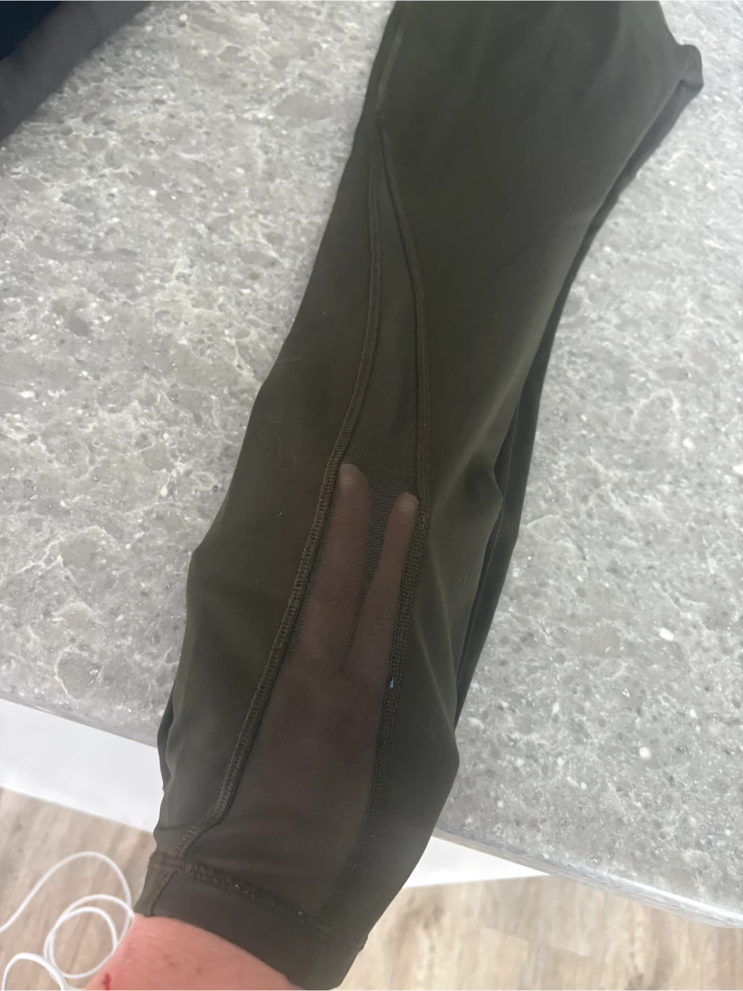 Lululemon Align Leggings - Olive Green - Size 4 - photo 3
