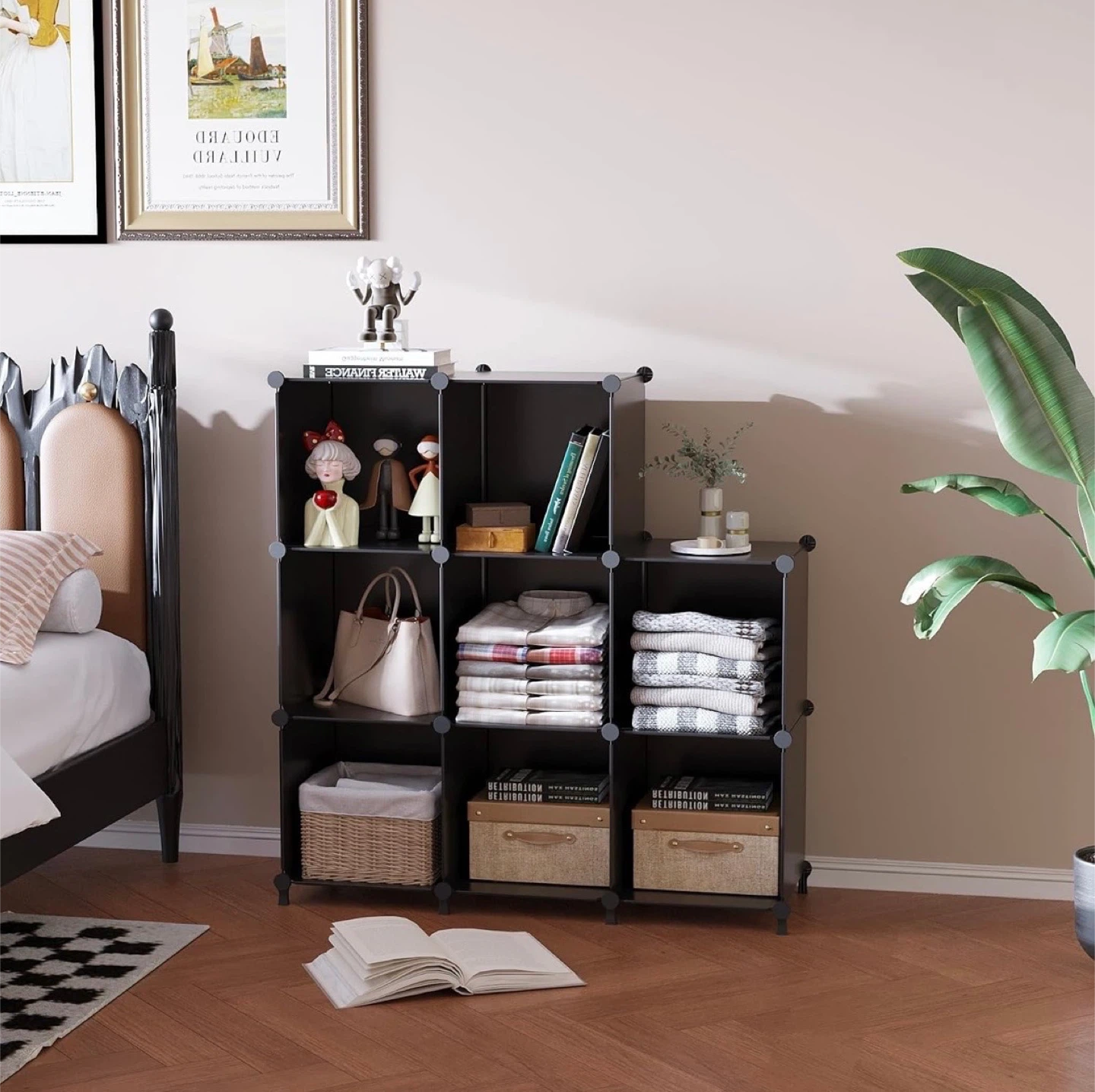 Blank modular 8 cube storage organiser - photo 3