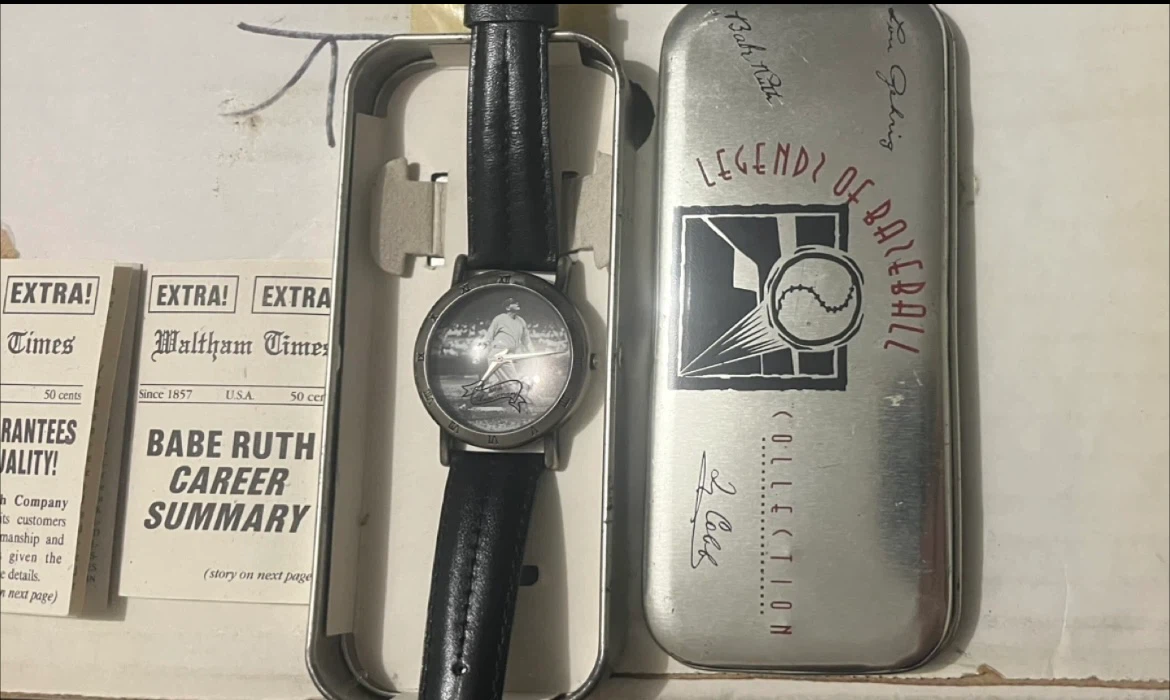 Legends of Baseball Babe Ruth Watch