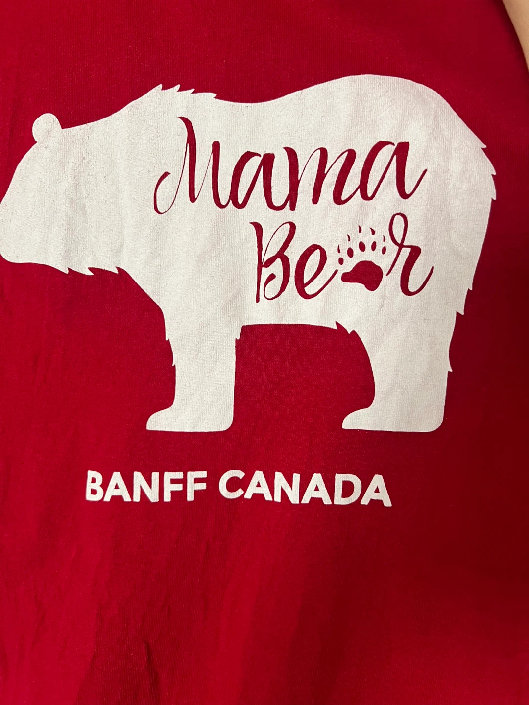Alstyle Mama Bear T-Shirt Banff Canada M