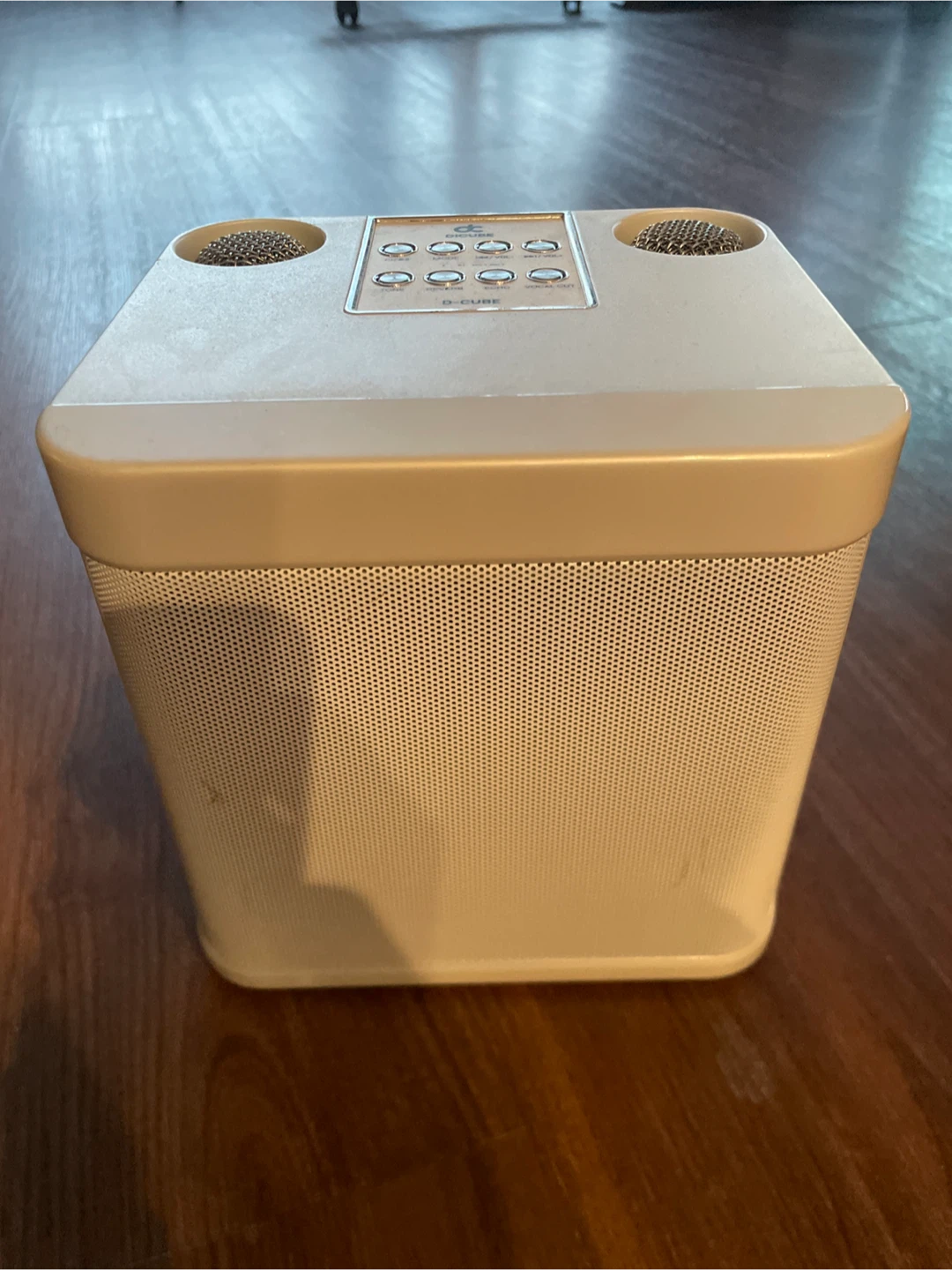D-CUBE Karaoke Machine with 2 Microphones