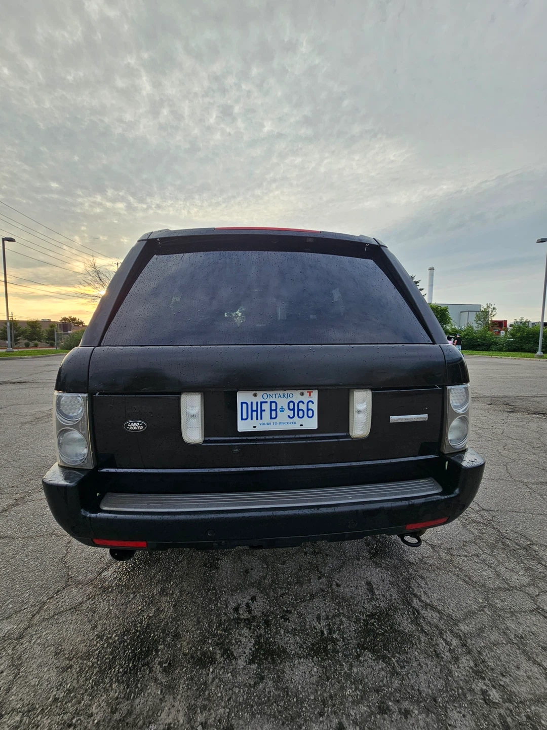 Black Range Rover 2008 Supercharged L322 - photo 2