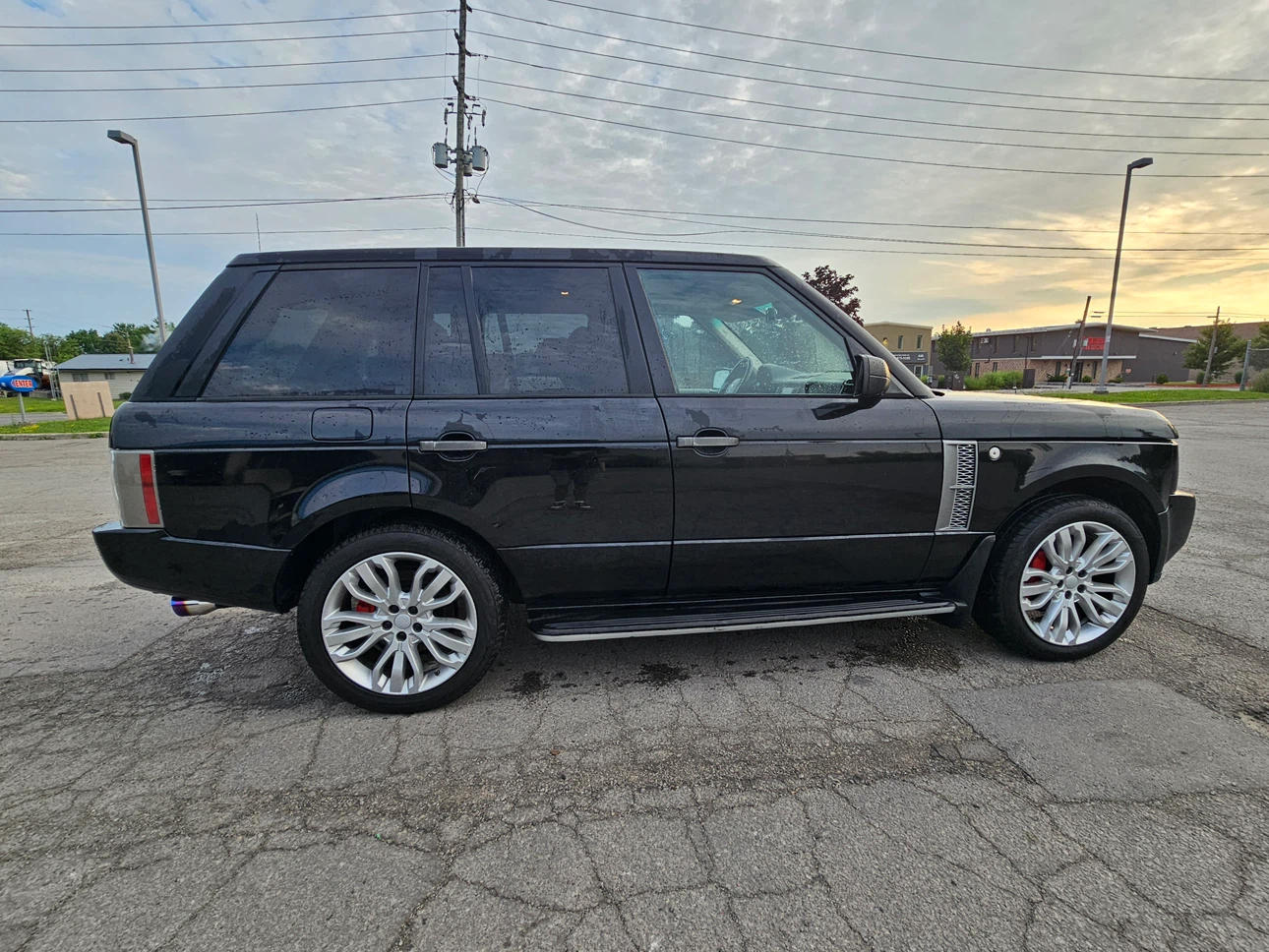 Black Range Rover 2008 Supercharged L322 - photo 3