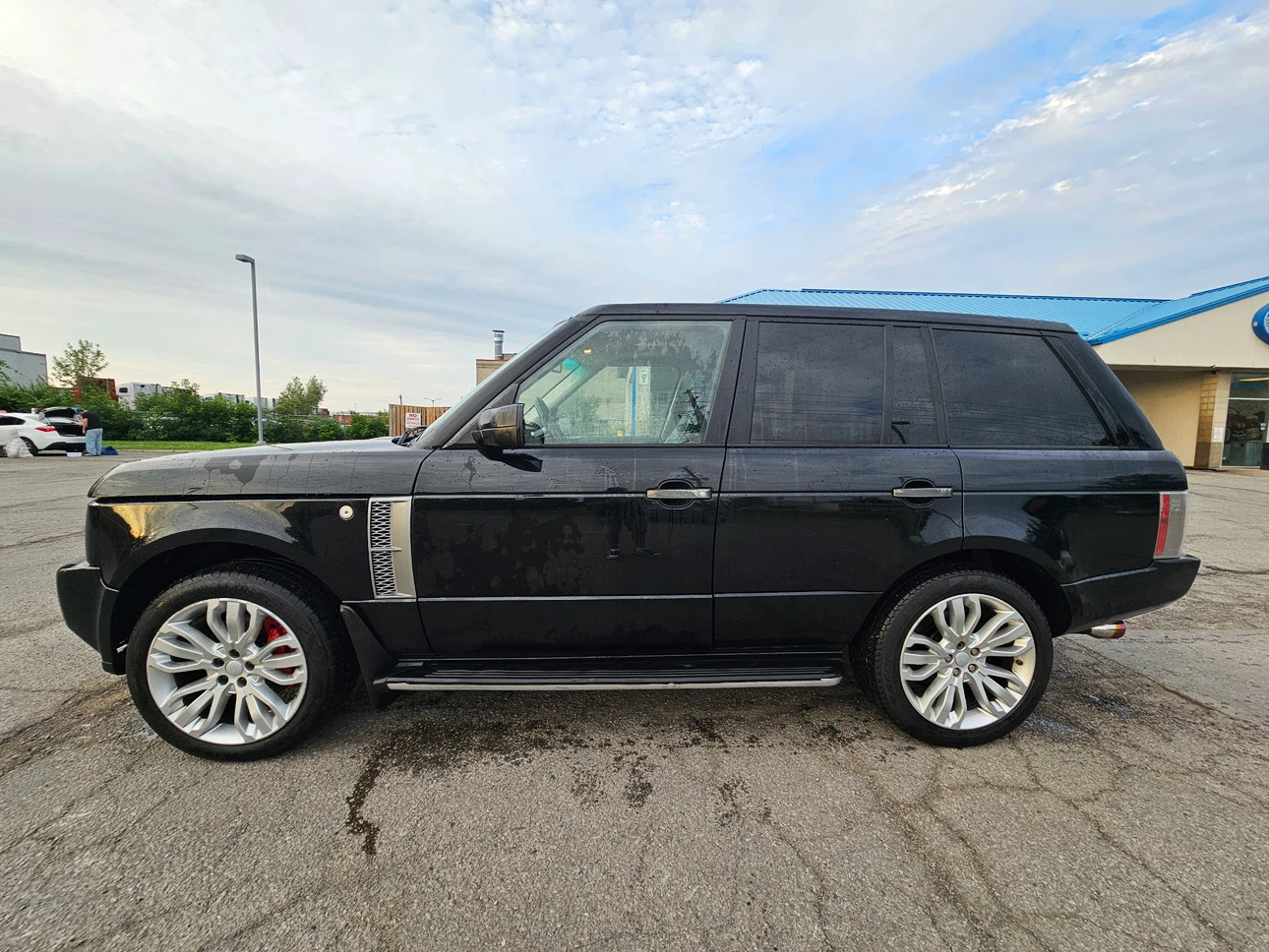 Black Range Rover 2008 Supercharged L322 - photo 4