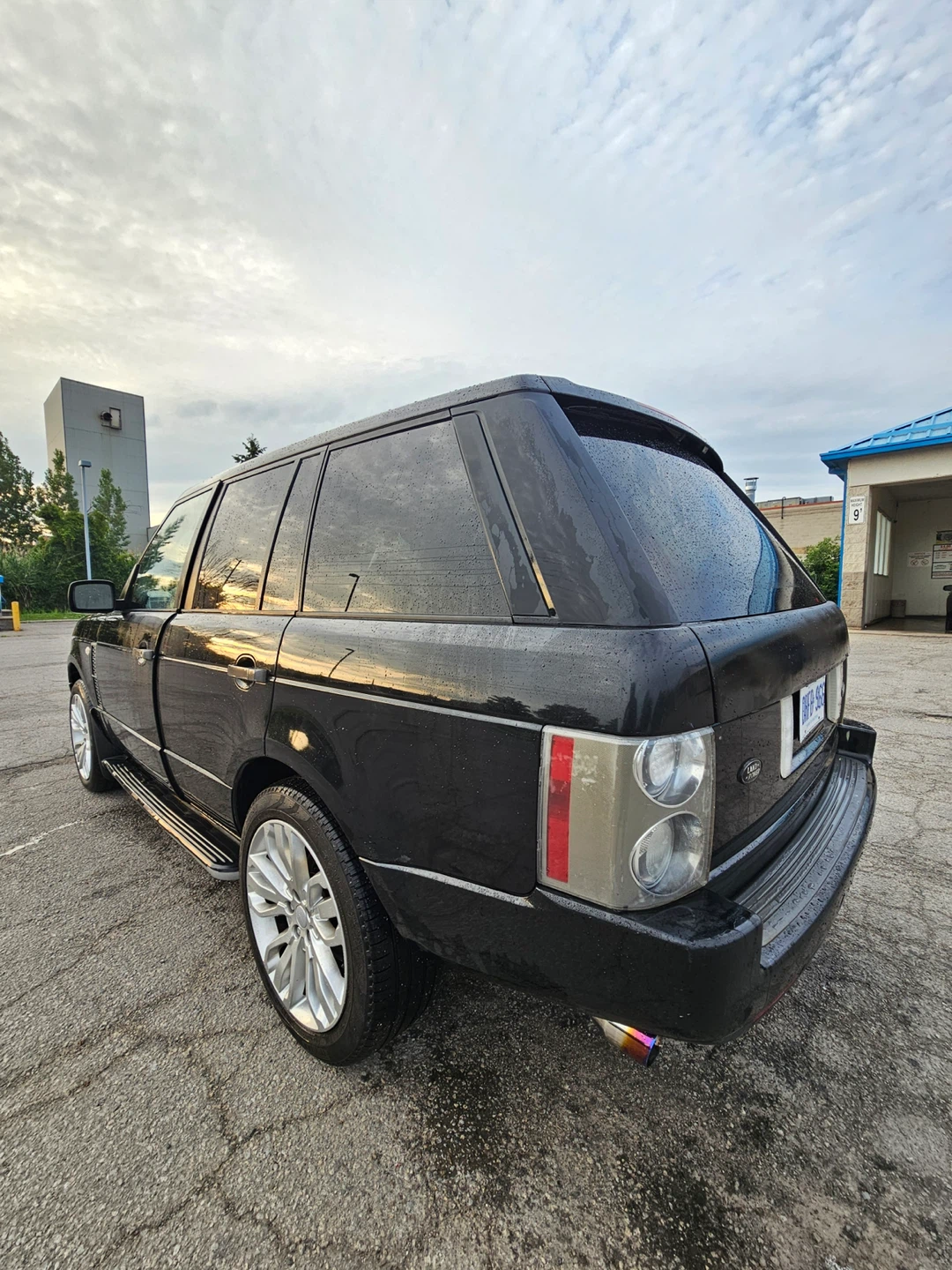 Black Range Rover 2008 Supercharged L322 - photo 5