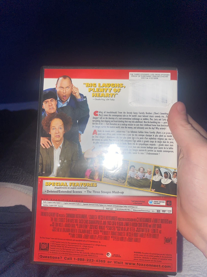 The Three Stooges: The Movie DVD - photo 3