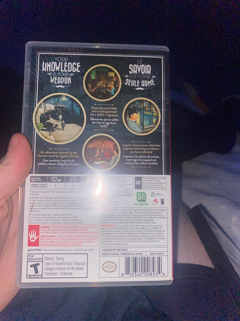 Nintendo Switch Agatha Christie: The ABC Murders - photo 3