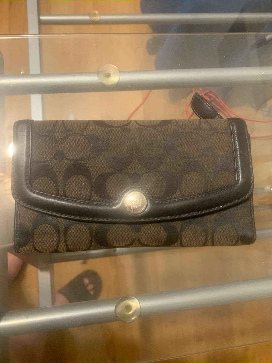 Coach Monogram Wallet