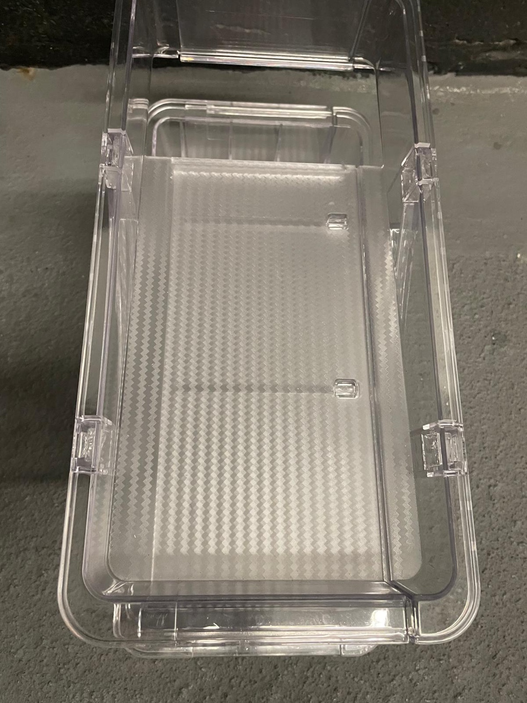 Clear Plastic Stackable Storage Trays - photo 4