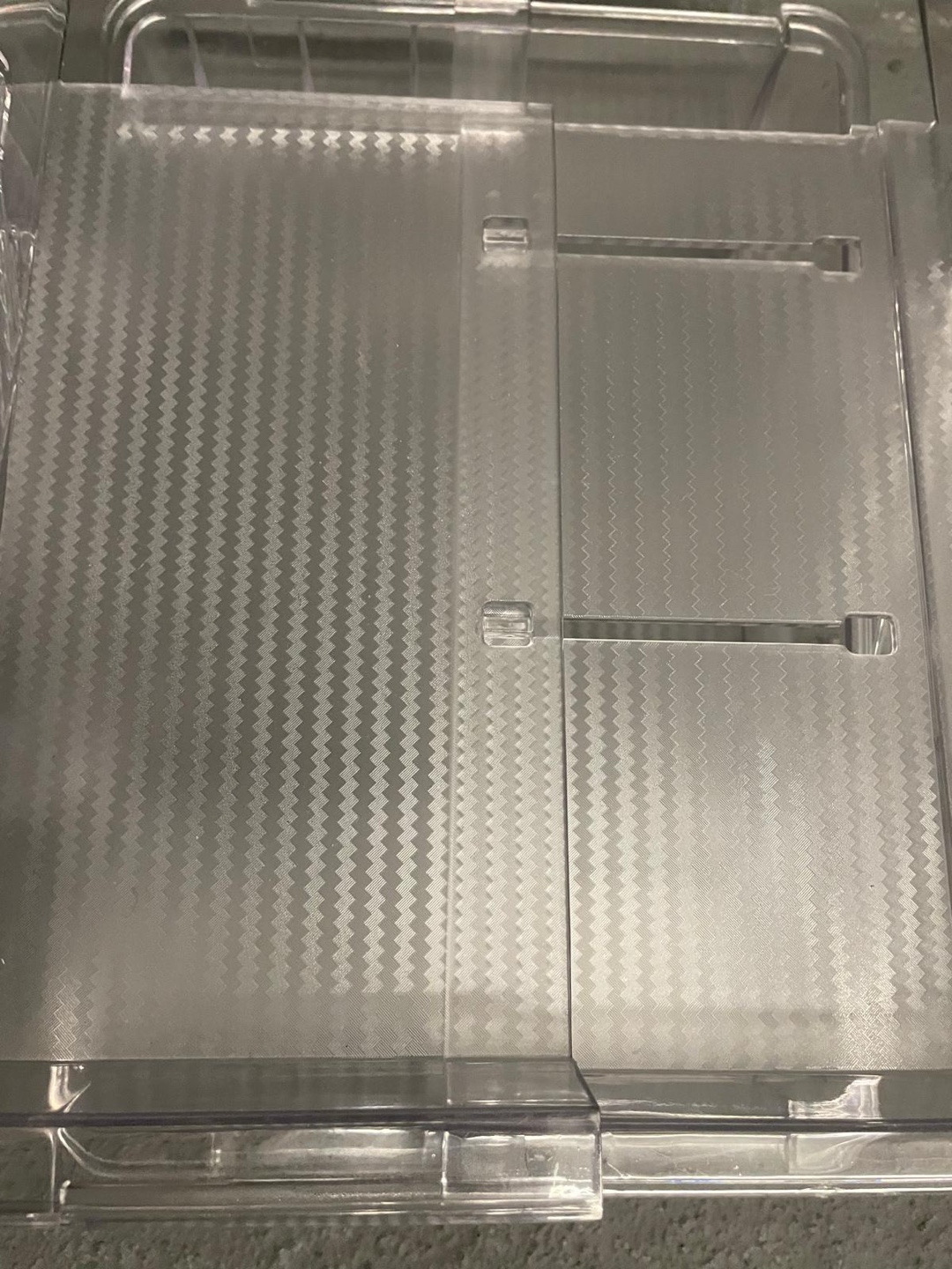 Clear Plastic Stackable Storage Trays - photo 3