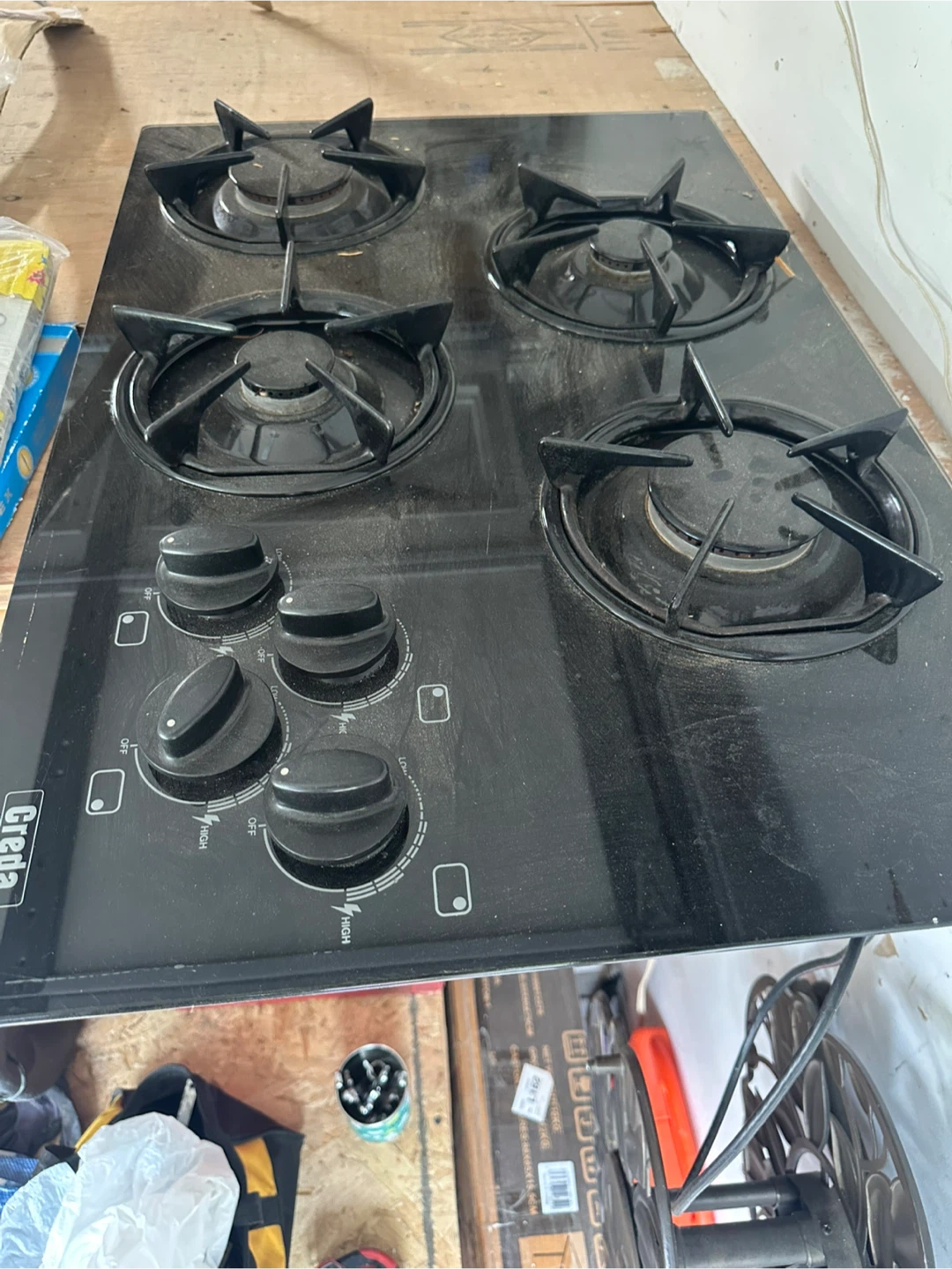 Creda 4-Burner Gas Cooktop
