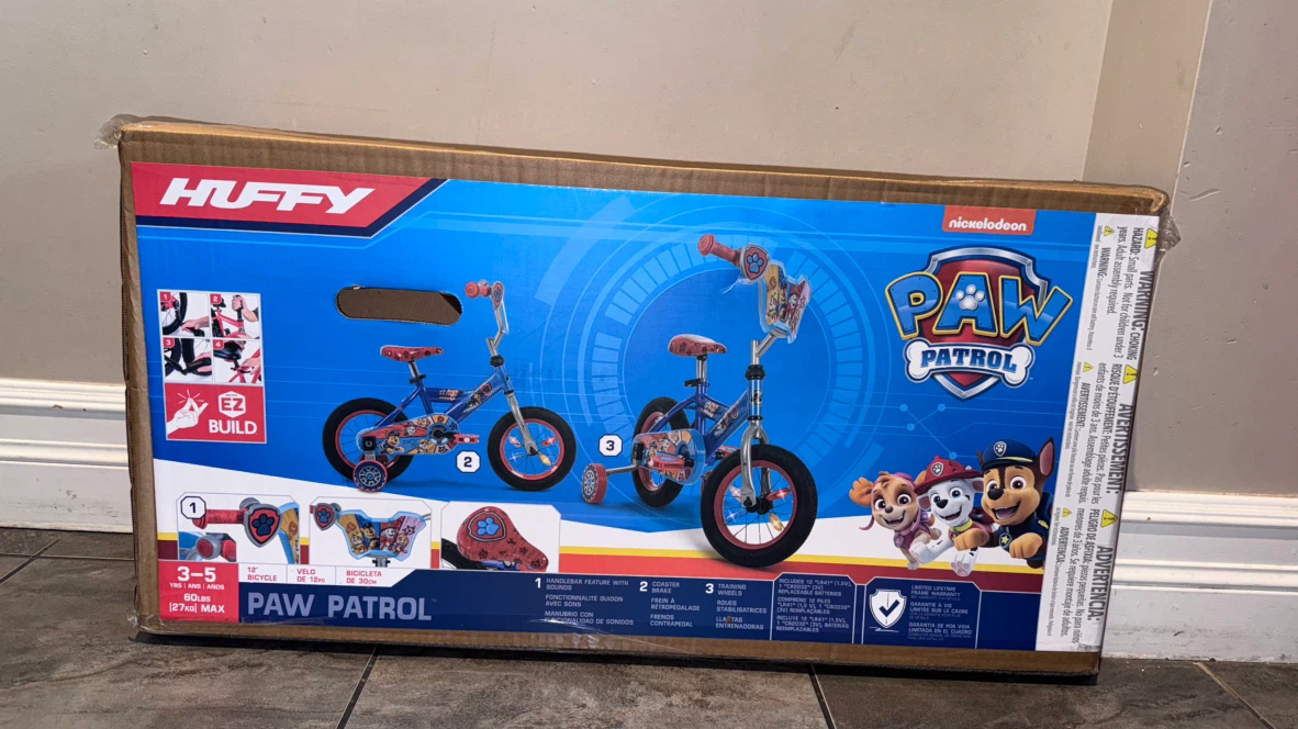 Huffy Paw Patrol 12" Kids Bicycle