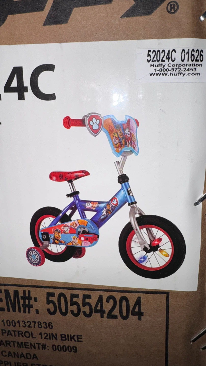 Huffy Paw Patrol 12" Kids Bicycle - photo 5