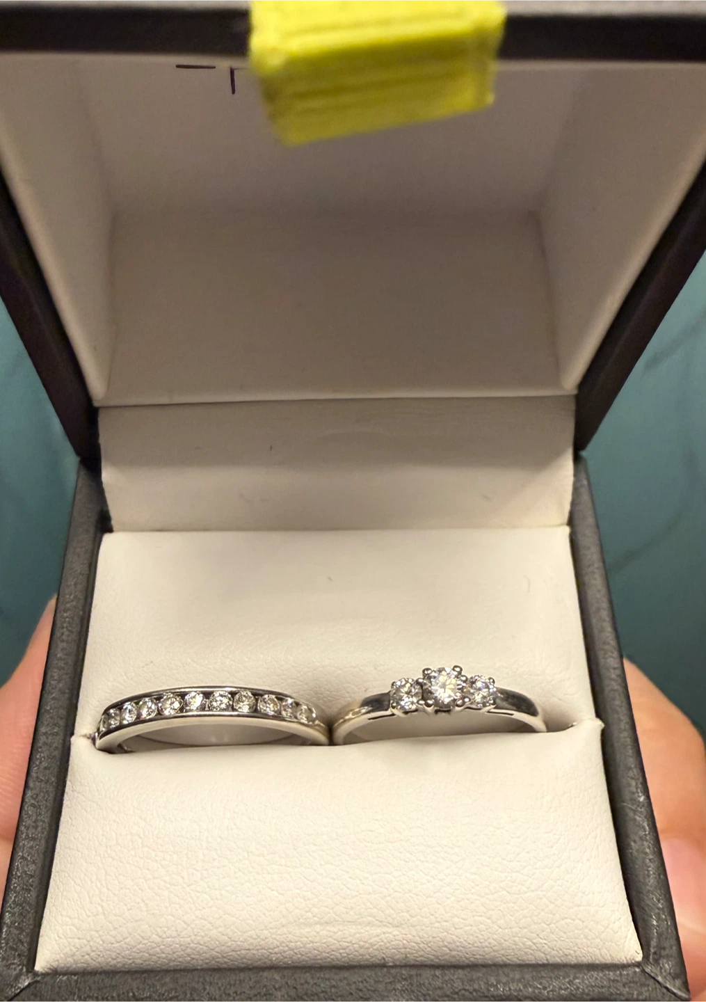 Spence Diamond Wedding Ring Set