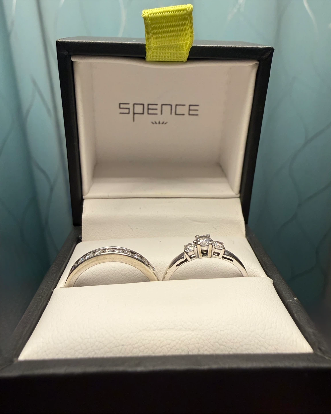 Spence Diamond Wedding Ring Set - photo 2