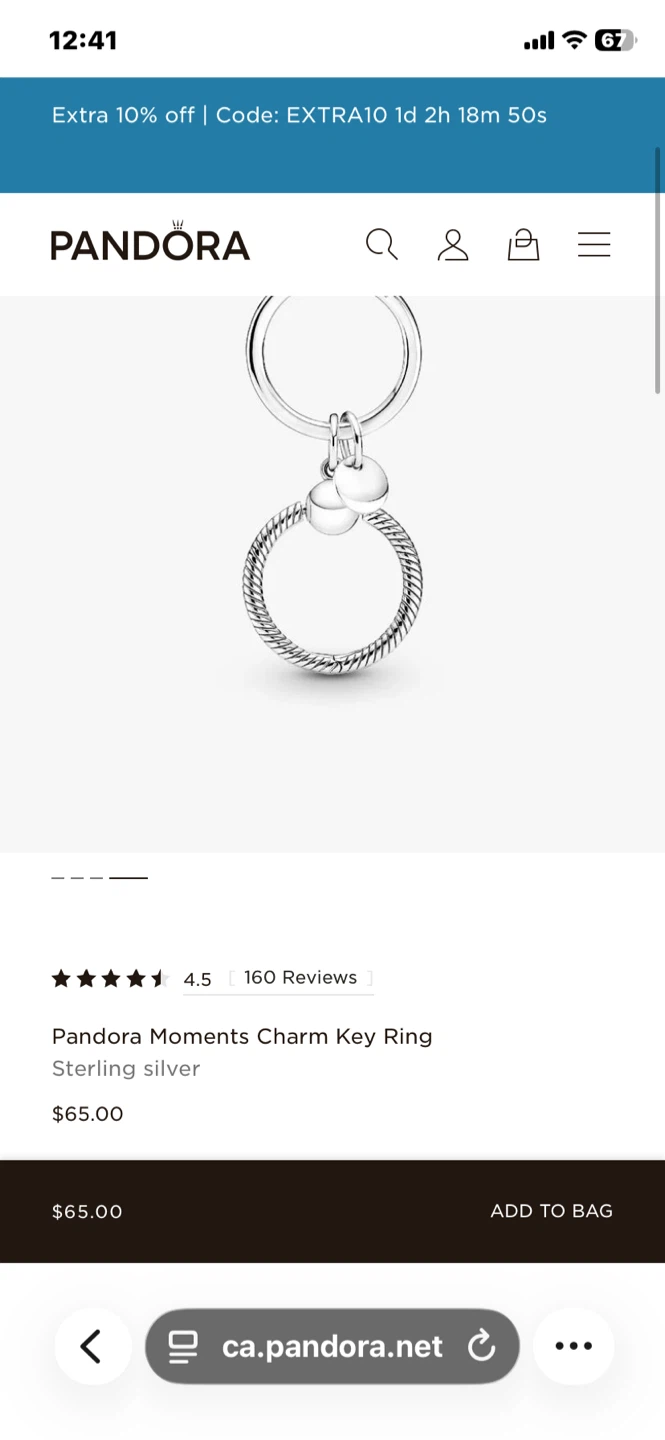 Pandora Charms and Keychain - photo 5