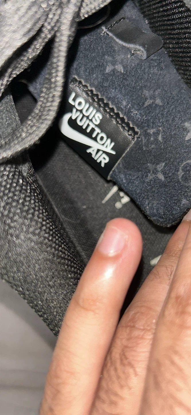 Louis Vuitton x Off White x Nike Air Force 1 Low Black - photo 5