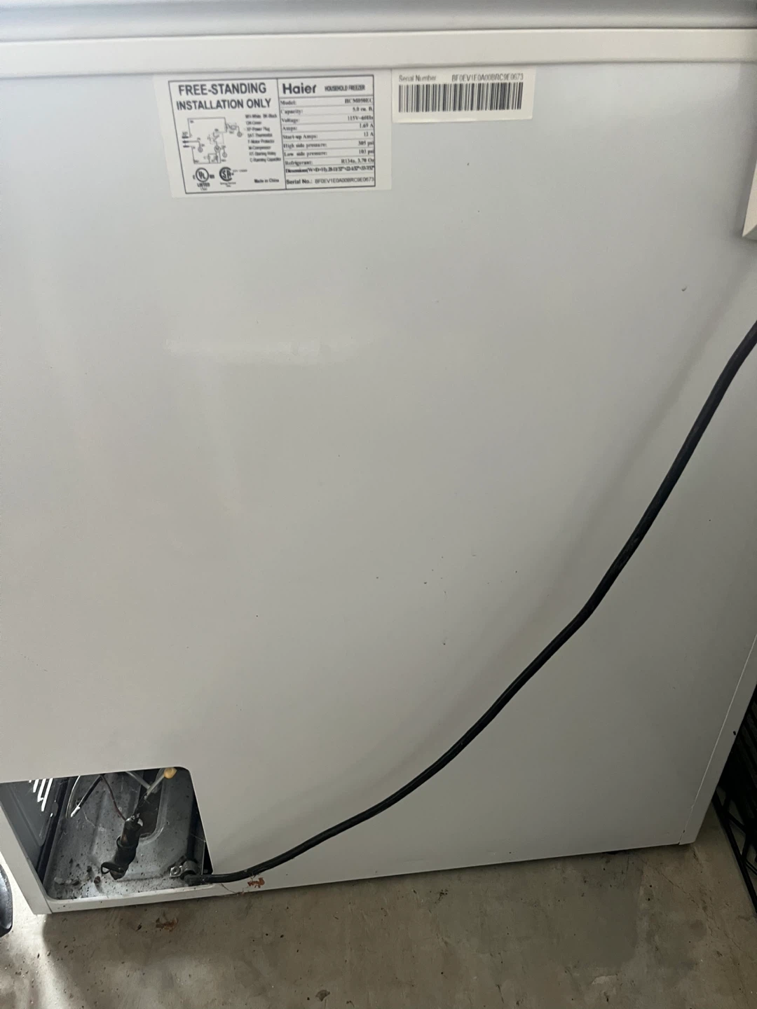 Haier Chest Freezer - photo 3