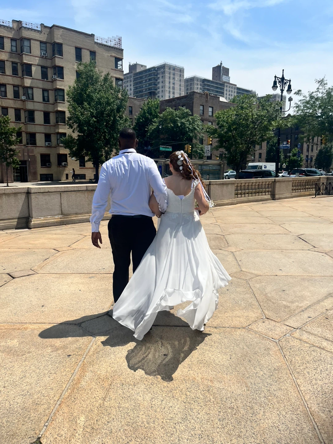 Embroidered Top Off White Wedding Dress Ball floor Length - photo 4