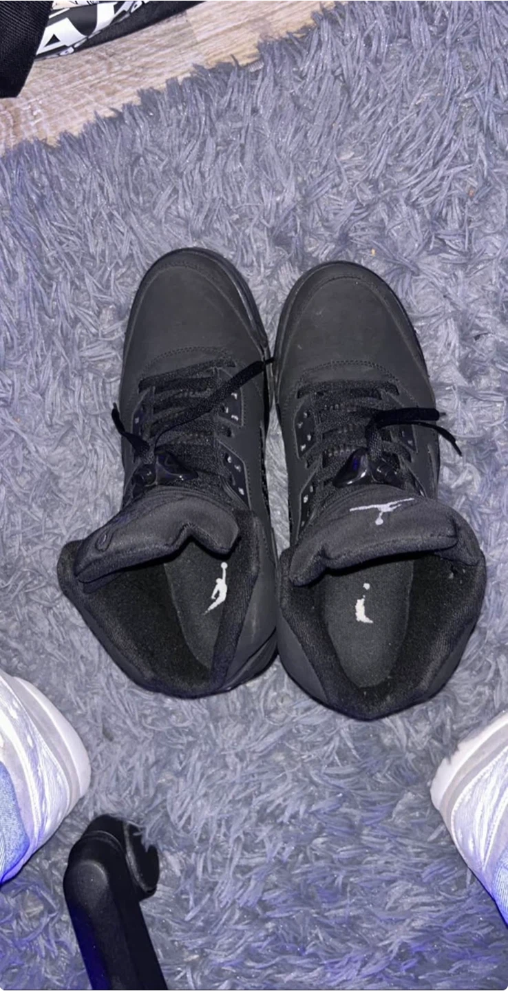 Air Jordan 5 black cats