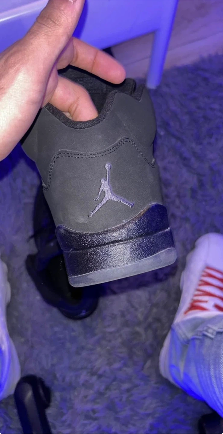 Air Jordan 5 black cats - photo 3