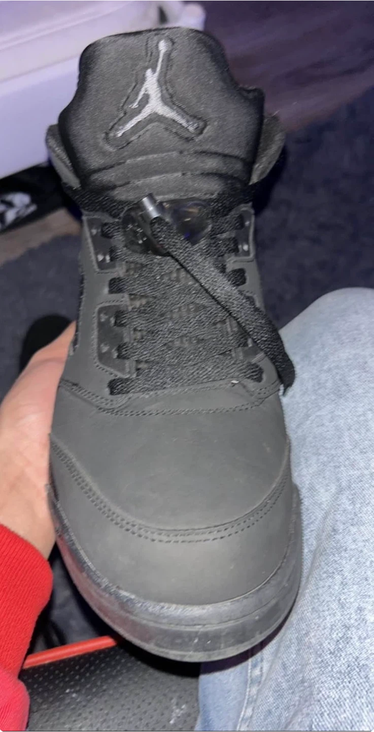 Air Jordan 5 black cats - photo 4