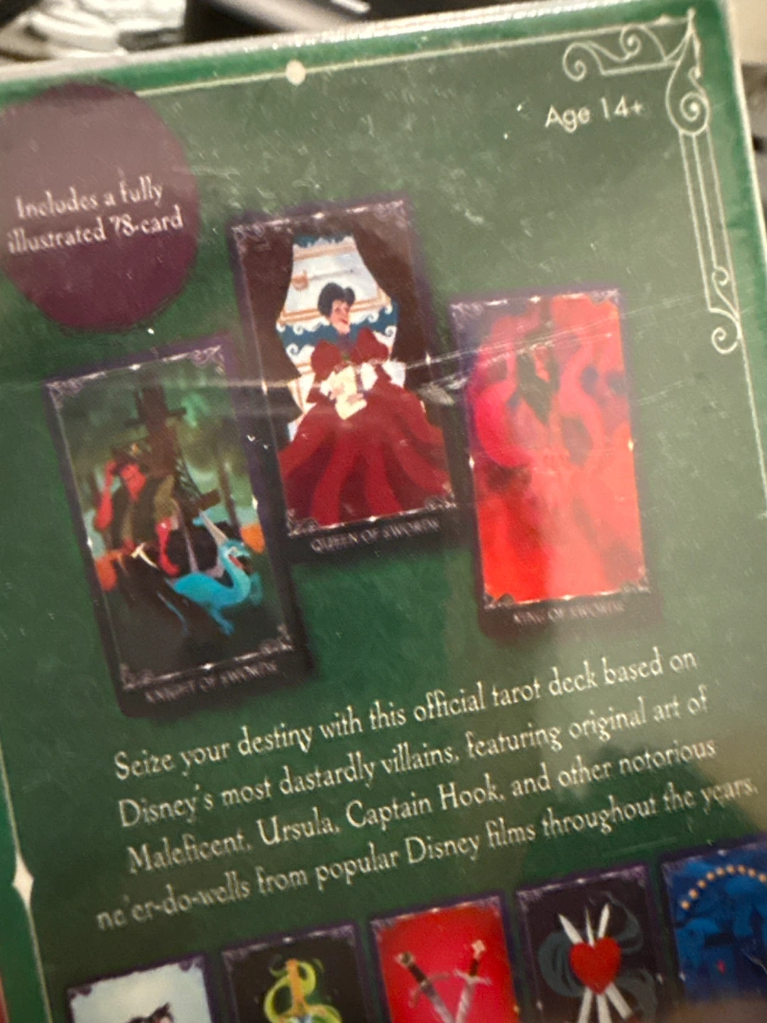 Disney Villains Tarot Deck NEW! - photo 3