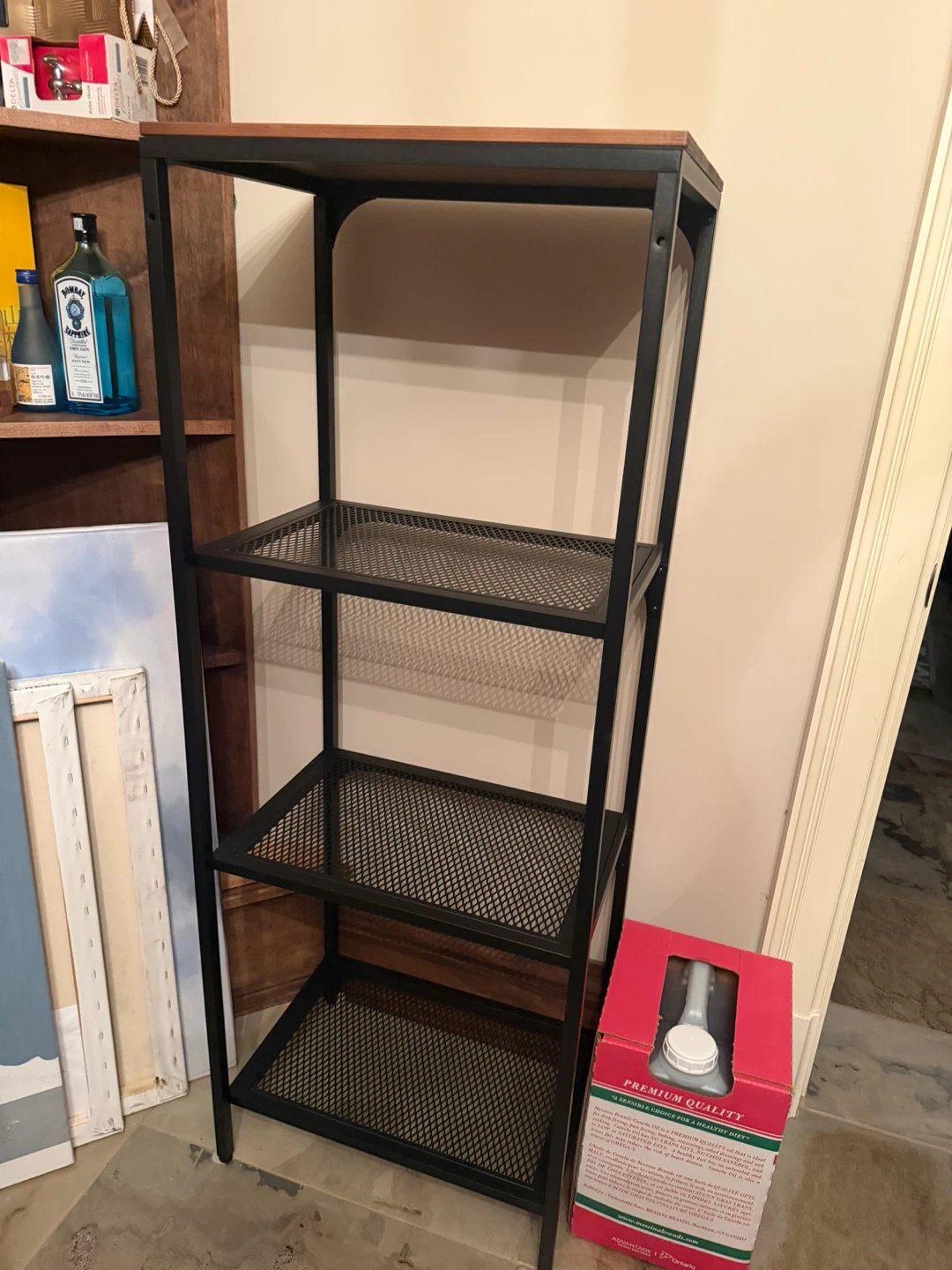IKEA 4-Shelf Tall Storage Unit - photo 5